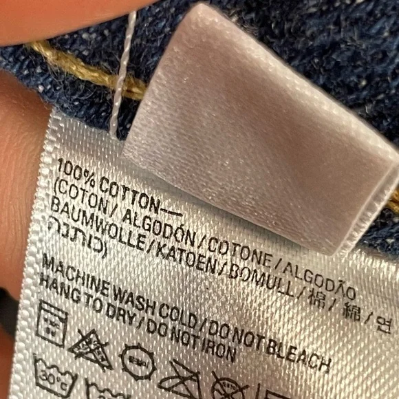 American Apparel Jeans Denim Mini Skirt, Fitted, Medium Wash - Size Medium - Picture 10 of 11